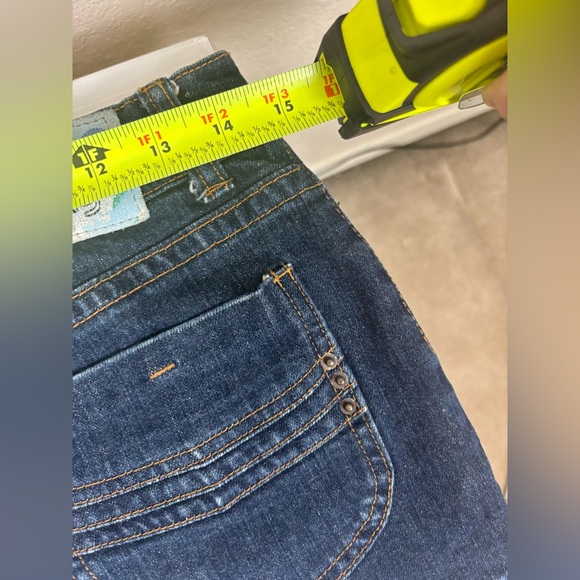 Billabong Women's Dark Denim Micro Mini Skirt - Picture 12 of 14